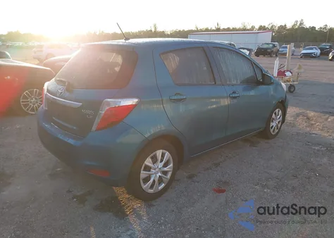 2013 Toyota Yaris Le z USA, uszkodzony, nr VIN JTDKTUD35DD557531